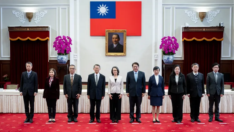 立法院預計於本月25日行使同意權案記名投票表決。總統府提供