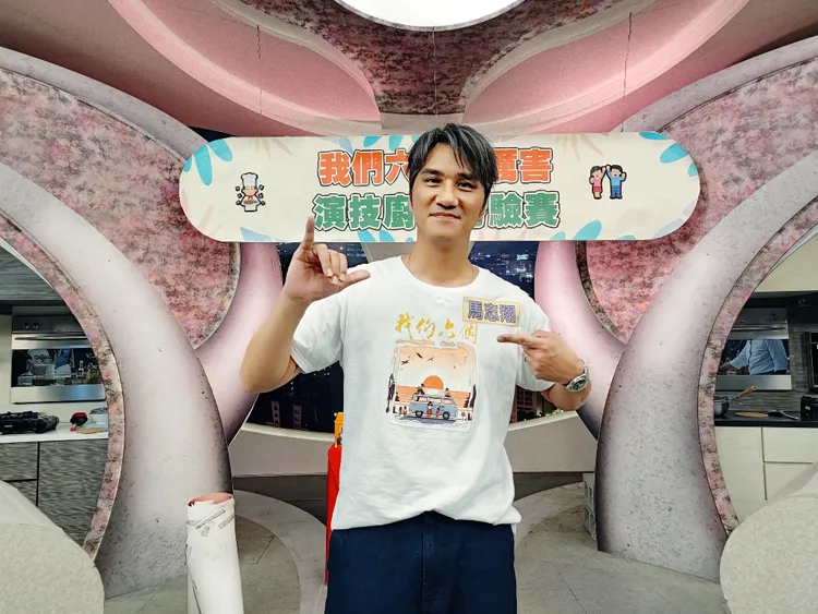 馬志翔平常會主動下廚給老婆小孩吃。大愛提供