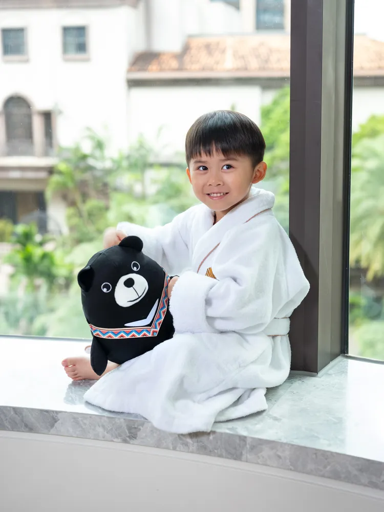 台北文華東方酒店「奢享一夏」住房專案，小小扇粉入住可獲得專屬贈禮。台北文華東方酒店提供