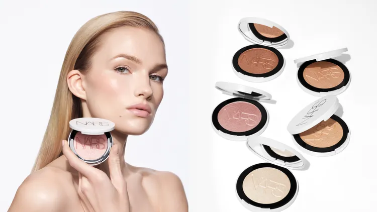 NARS裸光幻閃亮采餅，各1500元。品牌提供