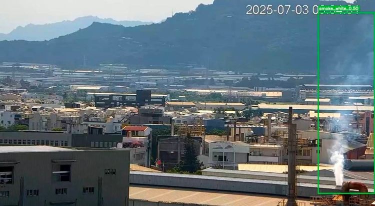 岡山工廠廢氣未處理就排放！AI系統即時偵測異常排放　環保局開罰了