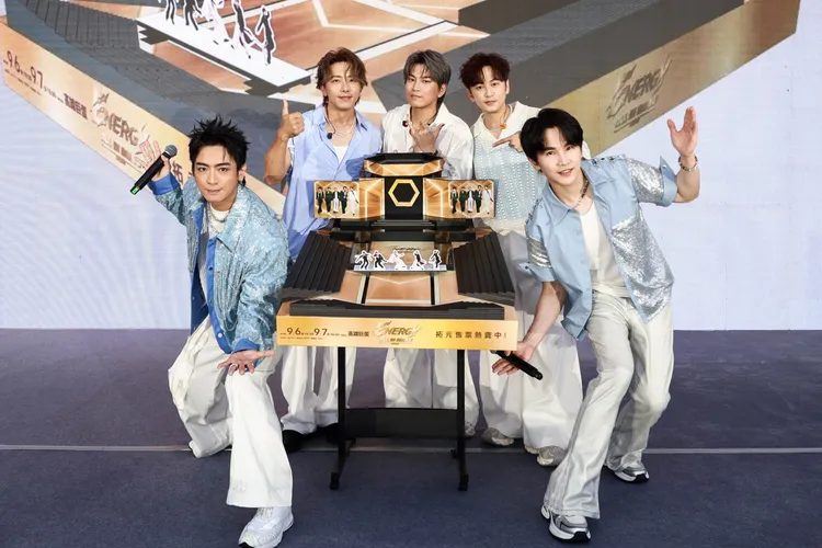 Energy將再唱進高雄巨蛋，透露帶來SOLO舞台，相信音樂提供