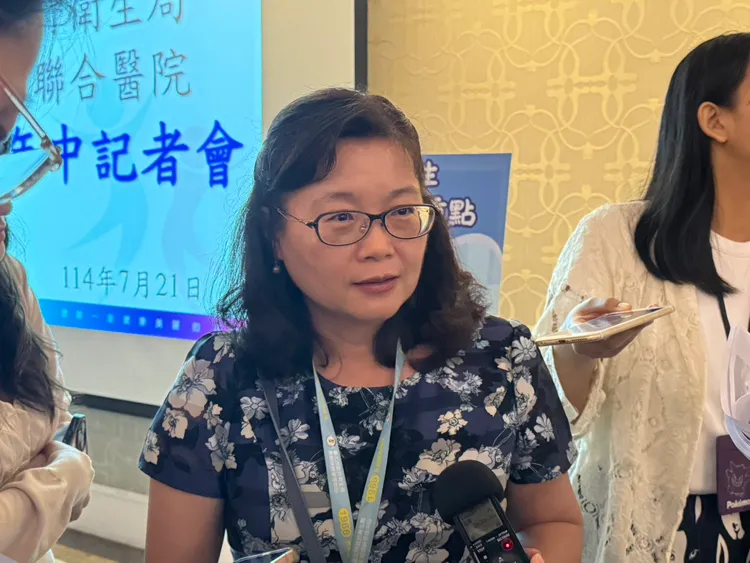 衛生局長期照護科長林柳吟。張綵茜攝