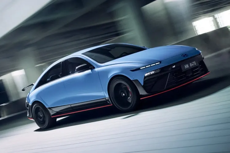 Ioniq 6 N的底盤結構與空氣力學也同步進行了針對性優化。原廠照片