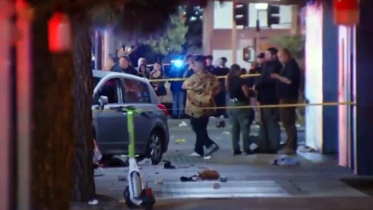 洛杉磯汽車衝撞人群30傷4命危　醫護驚見有傷者中槍