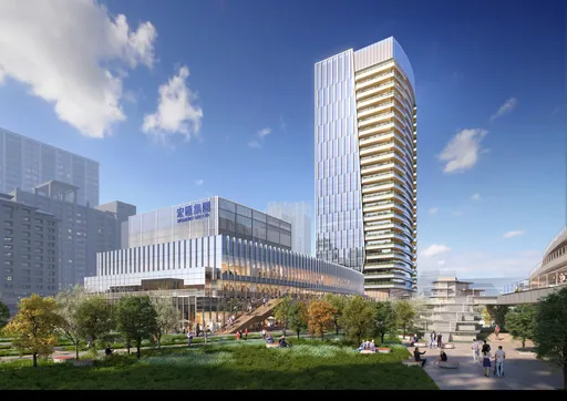 不只DREAM PLAZA!高鐵站旁新開「智能商場」 黃仁勳背板商也進駐