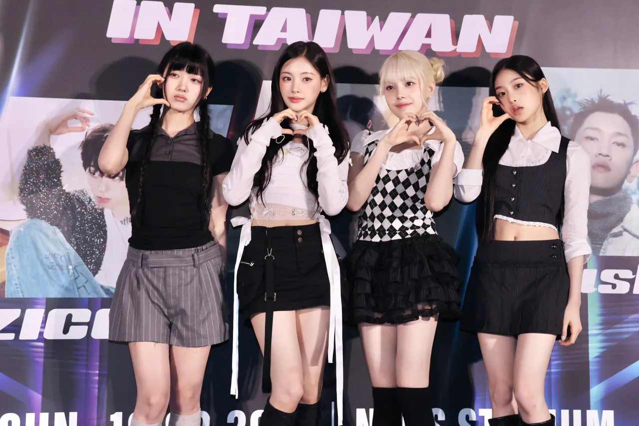 Baby DONT Cry由Kumi(左起)、Yihyun、Mia、Beni组成。庄宗达摄