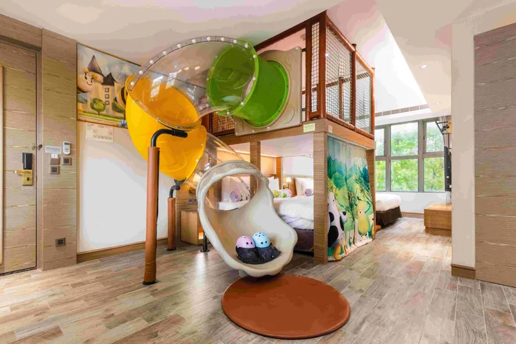 有「台版迪士尼城堡」之稱的瑞穗天合國際觀光酒店期間一泊二食住宿券僅19折起。天成飯店集團提供