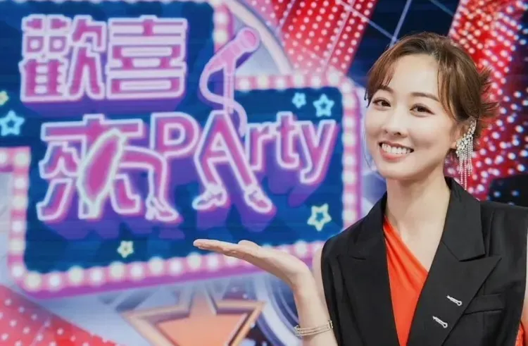 《歡喜來party》主持人夏語心昨在社群無奈吐露：「過了1年多，才知道原來是我太low了。」翻攝邵大倫臉書