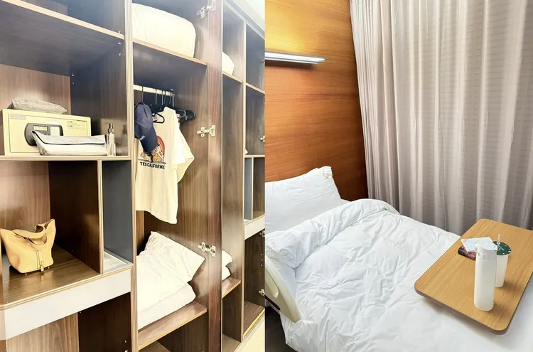 愛紗在病房內放一些私物，讓自己住得習慣。翻攝愛紗臉書