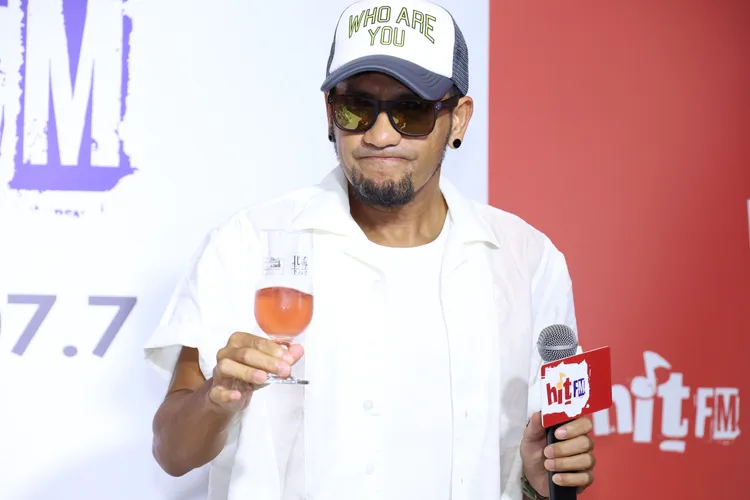 張震嶽打趣自己只要能出去玩，一定最後才走。彭欣偉攝