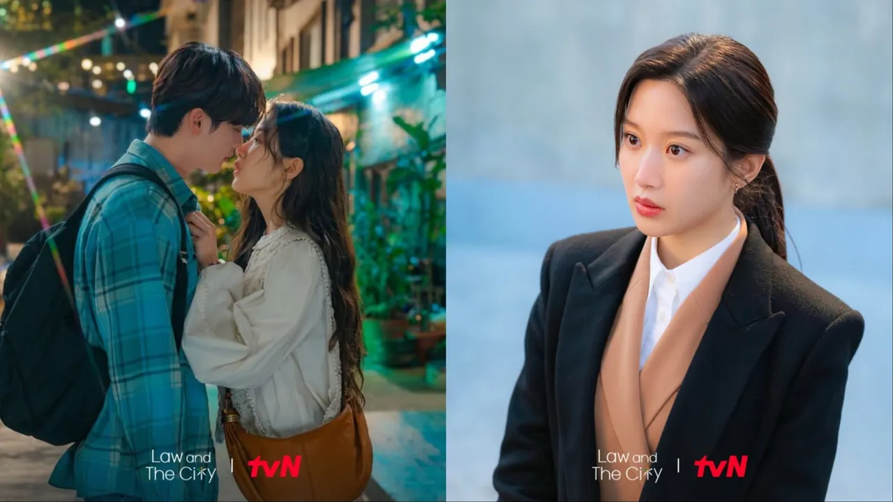 文佳煐在《瑞草洞》中以Chloé、Delvaux手袋點綴造型。翻攝tvN Asia IG