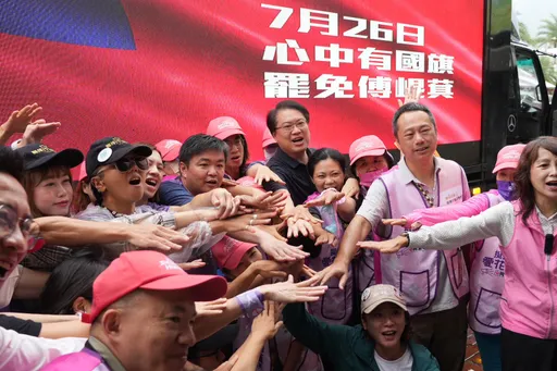 白營罵賴清德三字經又丟雞蛋!林右昌:以為是統促或暴力政黨