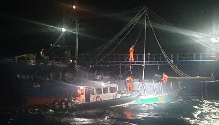 基層海巡人員24小時輪值。海巡署提供