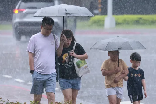 半台灣變天了!14縣市大雨特報