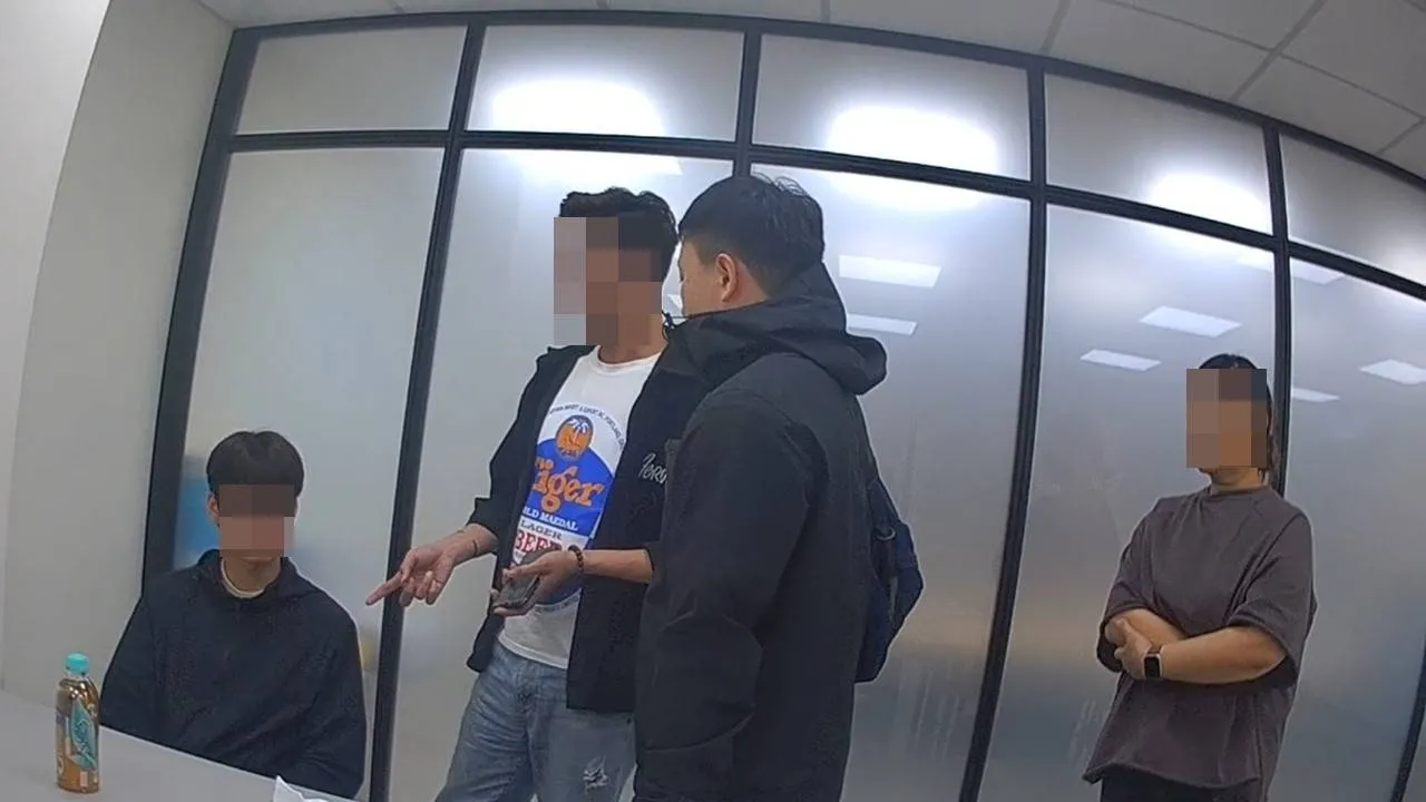 越南籍高男来台半年就没工作,找工作期间还「开小差」当车手。翻摄画面