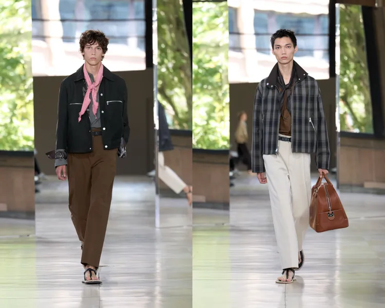 愛馬仕2026春夏男裝。品牌提供