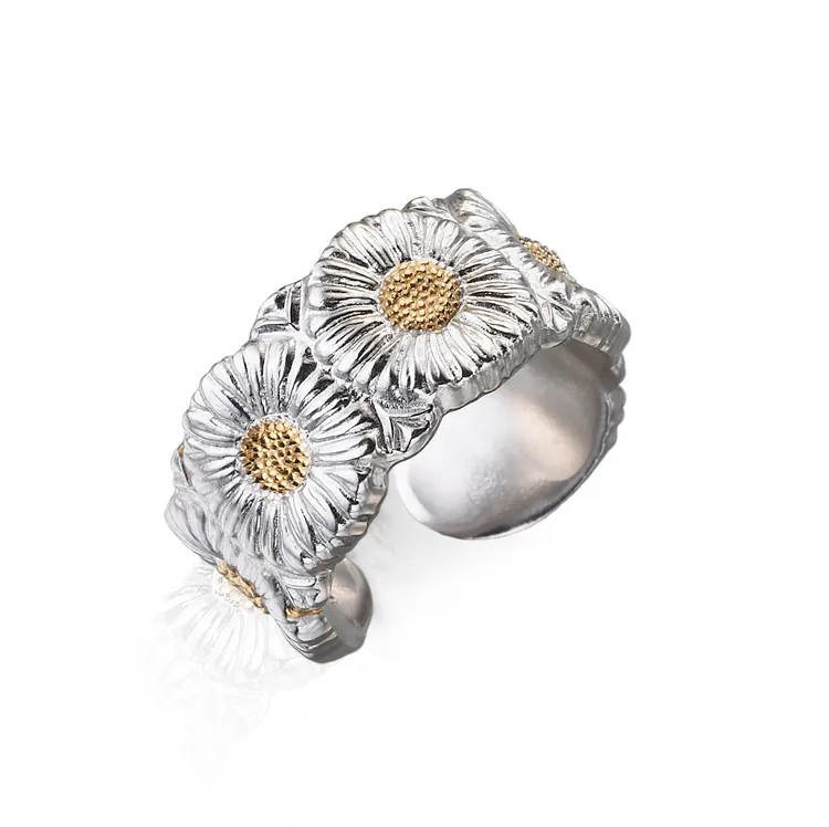 BUCCELLAT Blossoms純銀Eternelle永恆戒指。品牌提供