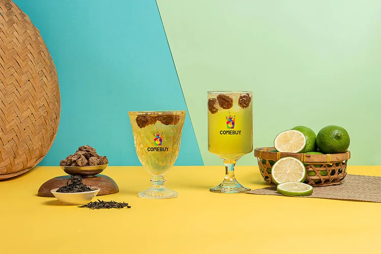COMEBUY重磅回歸新品話梅冰綠&話梅檸檬綠。業者提供