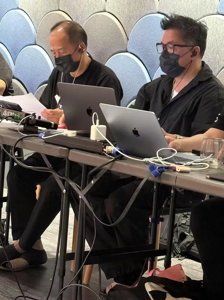 二姐演唱會的音控人才是張學友御用的，特別為二姐讓出檔期。寬宏藝術提供