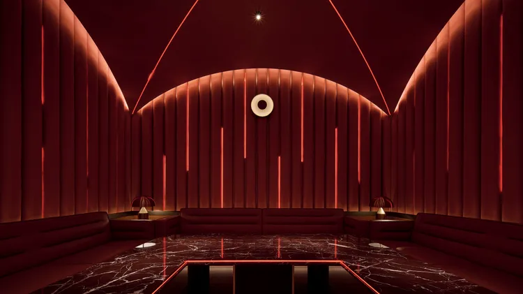 ONCOR 紅色包廂。業者提供