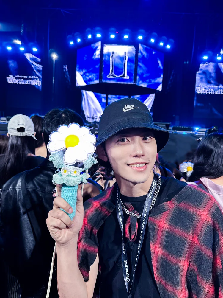 蔡宜軒如願朝聖演唱會。無限志娛樂提供