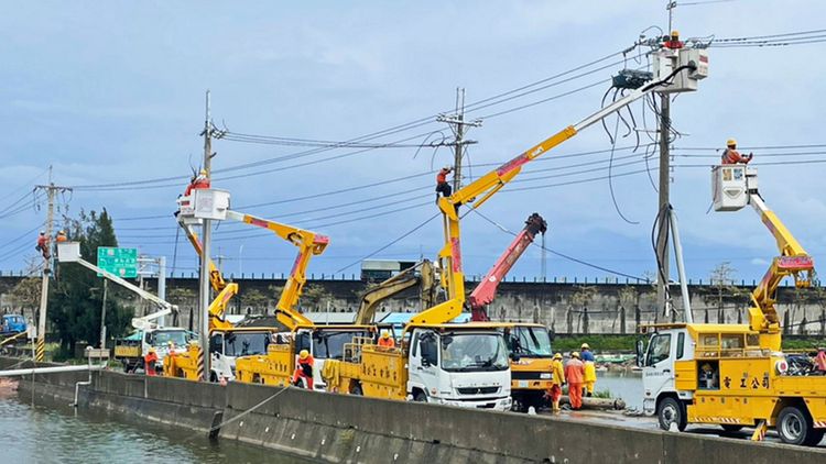 風災後搶修13天　嘉義縣今晚終於全數復電