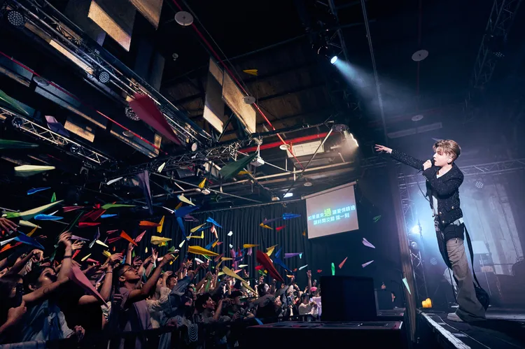 粉絲拱小宇唱台北小巨蛋。索尼音樂提供