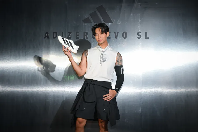 高爾宣今日出席adidas NO TRACK DAY活動。品牌提供