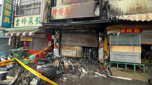 台中牛肉麵店大火2死3傷 疑電器走火釀災!2樓鐵窗封死最致命