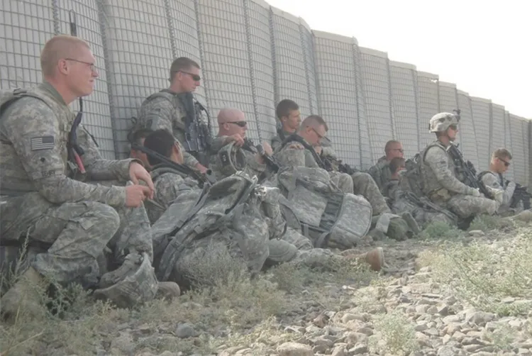 艾斯科防爆牆。翻攝自HESCO官網