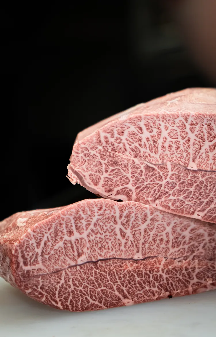 40月齡的伊藤牧場松阪牛板腱。業者提供