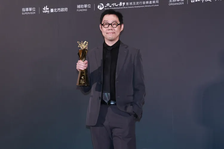 林書宇奪下最佳編劇獎。彭欣偉攝影