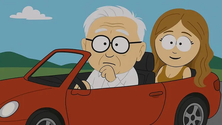 MV裡出現疑似影射曹興誠的人物。翻攝自「機台HERO」YT