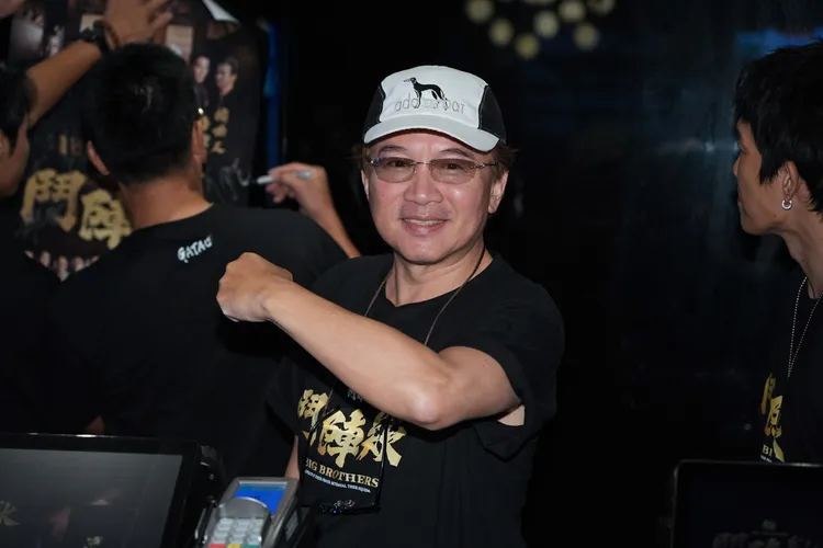 孫鵬避談孫安佐。攝影中心攝