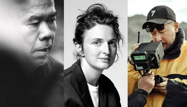 陳玉勳、艾莉絲羅爾瓦雀和管虎登桃影焦點導演。桃園電影節提供