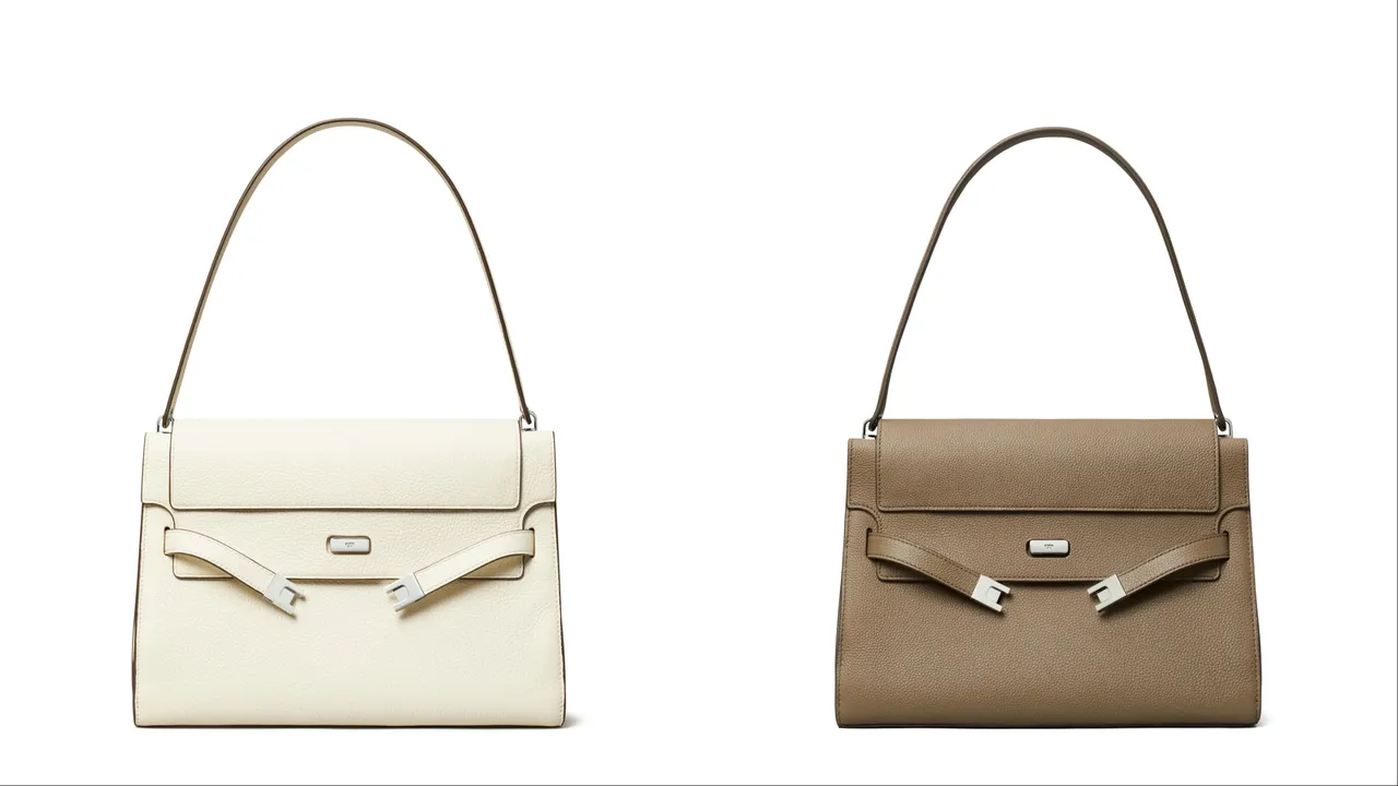 TORY BURCH Lee Radziwill大型肩背包,各4萬6900元。品牌提供