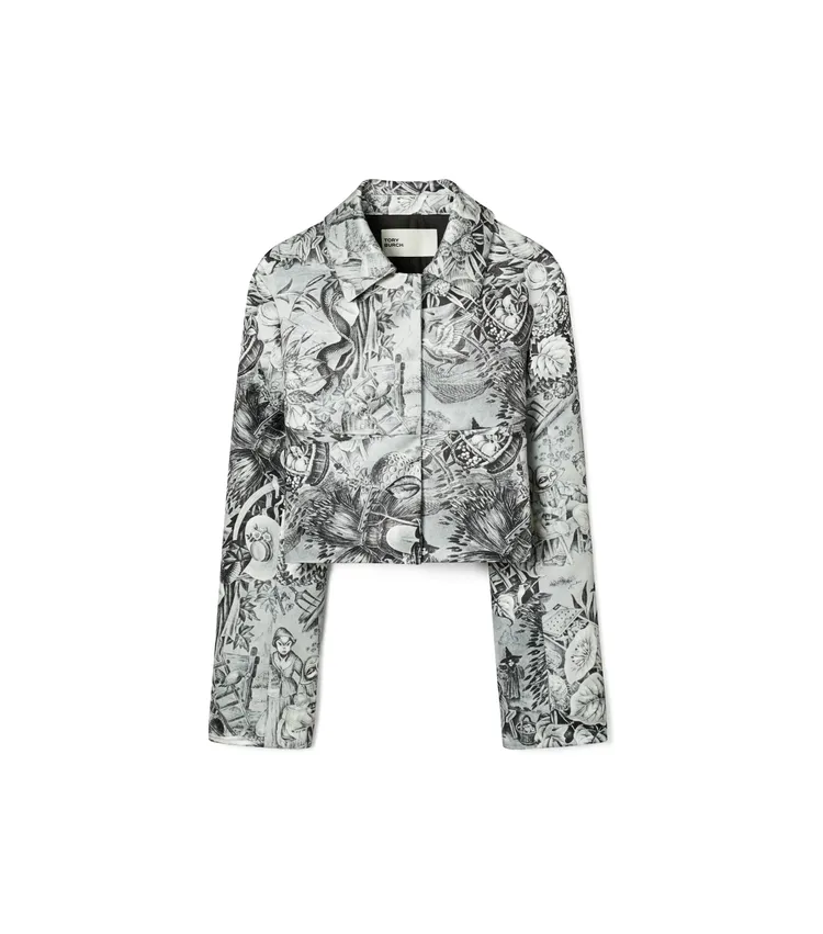 TORY BURCH花嫘縈西裝外套，2萬9900元。品牌提供