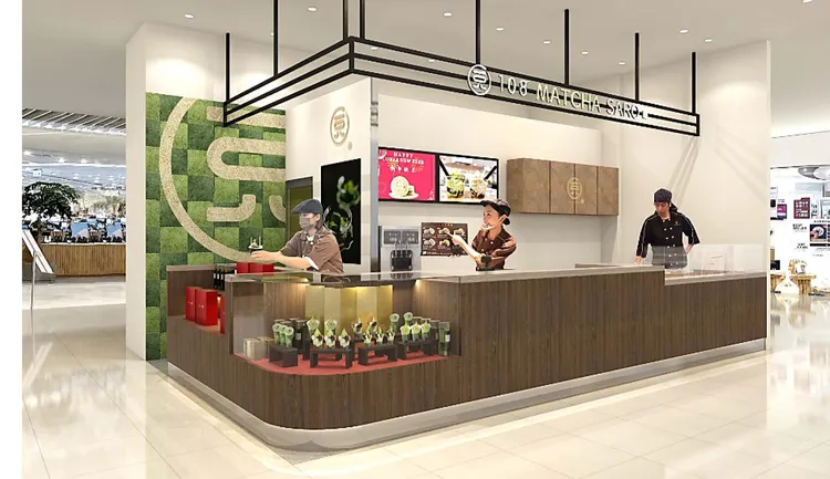 一〇八抹茶茶廊新光三越小北門櫃位。業者提供