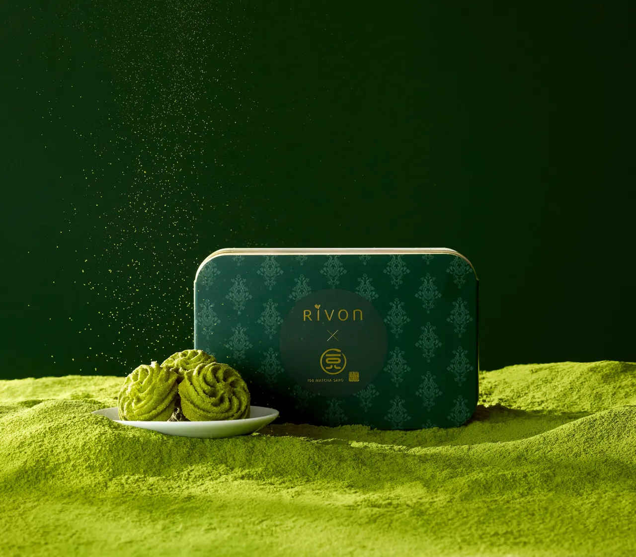 Rivon礼坊联名一〇八抹茶茶廊。业者提供
