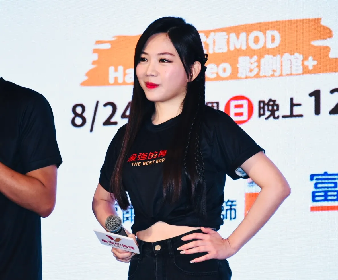 蔡尚樺被問感情近況,表情尷尬,頗為緊張。攝影中心攝