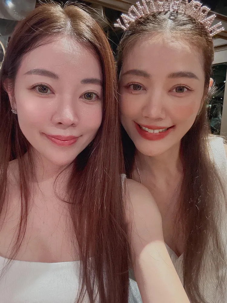 許路兒凍齡美貌令人驚艷。翻攝許路兒臉書