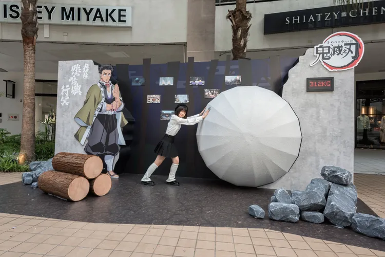 林口店岩柱的力之試煉。MITSUI OUTLET PARK提供