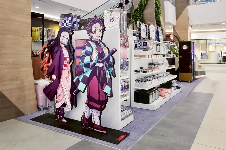 台南店《鬼滅之刃》商品展售店。MITSUI OUTLET PARK提供