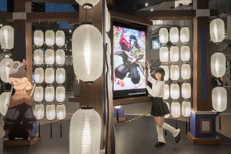 林口店五柱燈庭‧心技映照之院。MITSUI OUTLET PARK提供