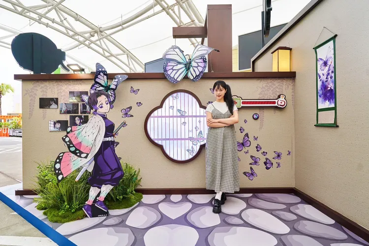 台中店蟲之呼吸裝置。MITSUI OUTLET PARK提供