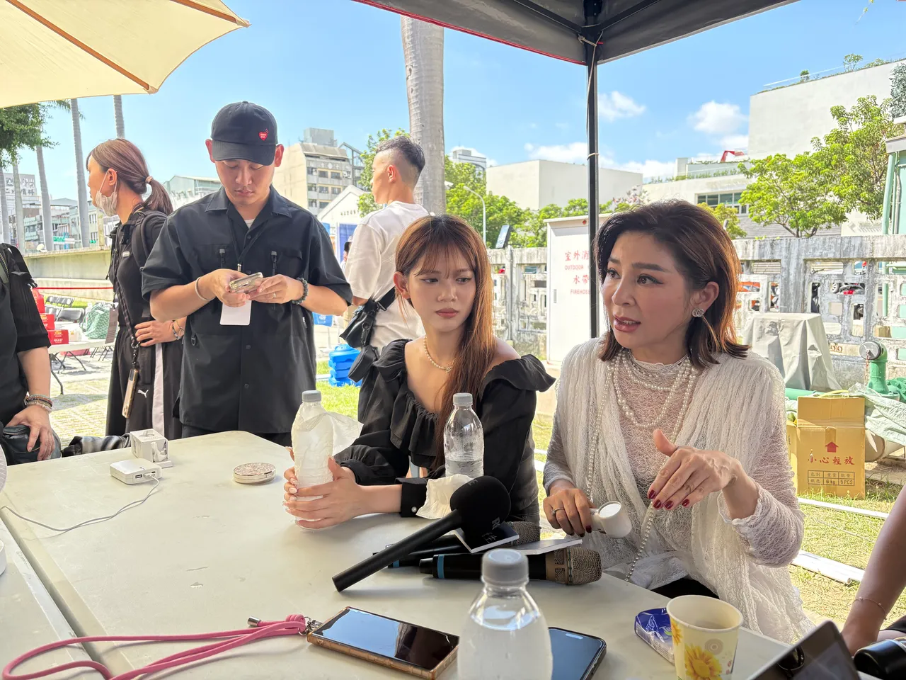 王彩桦曝友人善举。王思颖摄影