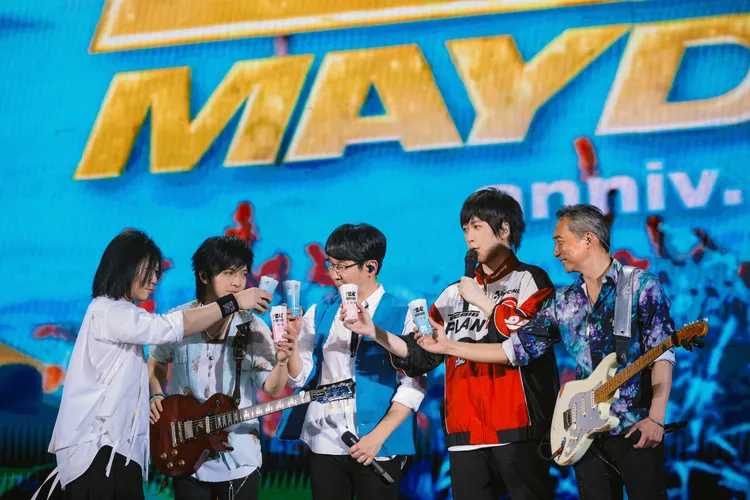 五月天昨晚於北京鳥巢續唱加場場次。相信音樂提供