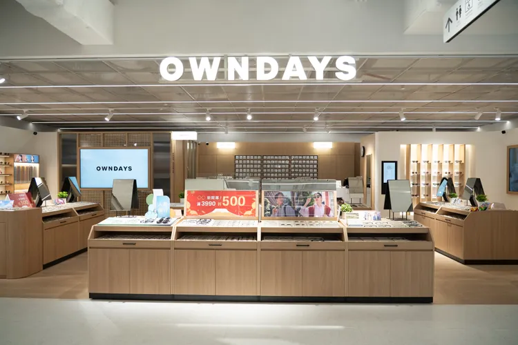 OWNDAYS進駐全新開幕的「DREAM PLAZA」。品牌提供