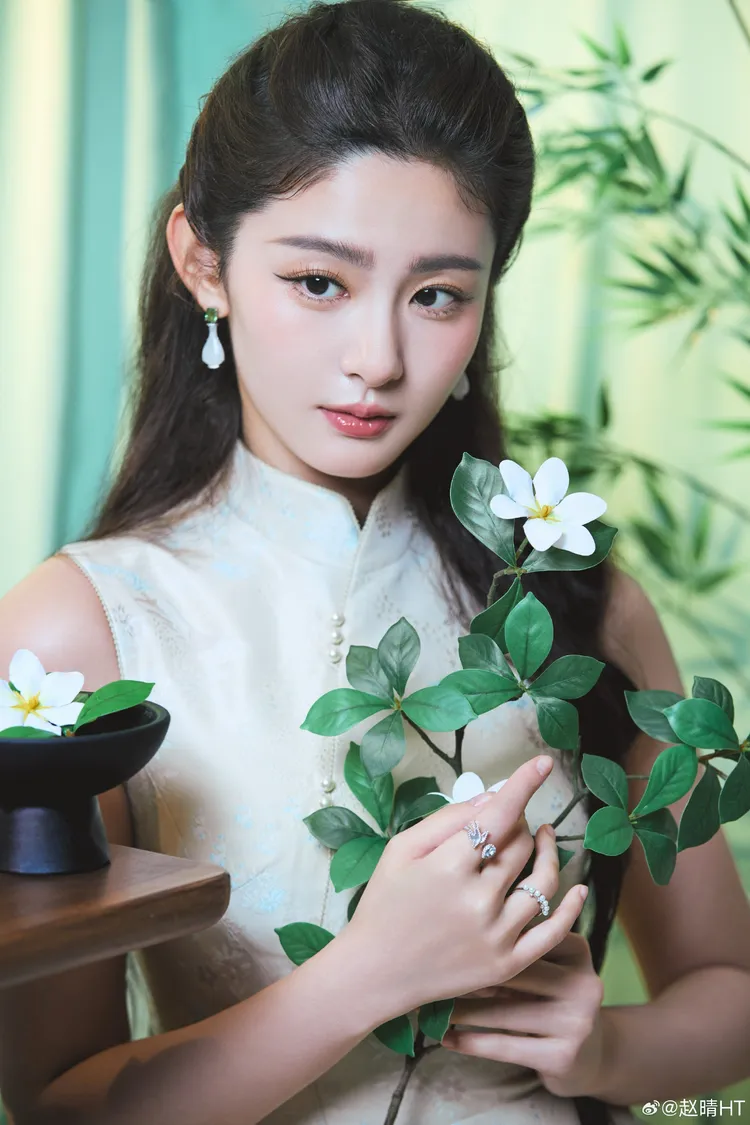 趙晴被緋聞傷害形象。翻攝趙晴微博